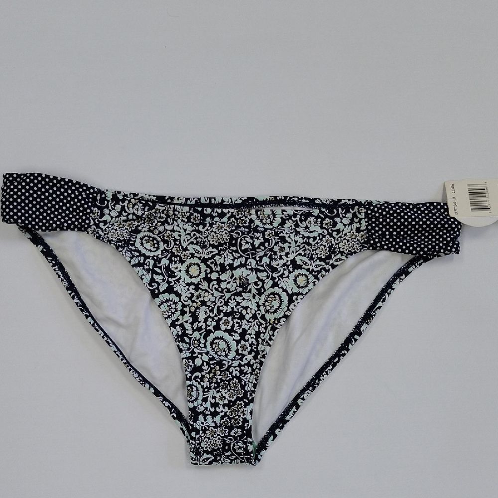 Floral and Polka Dot Bikini Bottom